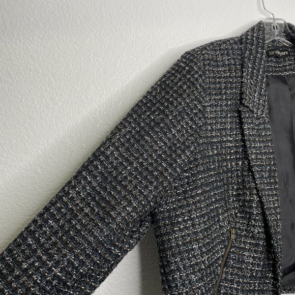 Lane Bryant Black and White Tweed Blazer - Picture 10 of 13